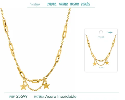 Collar Acero Inoxidable