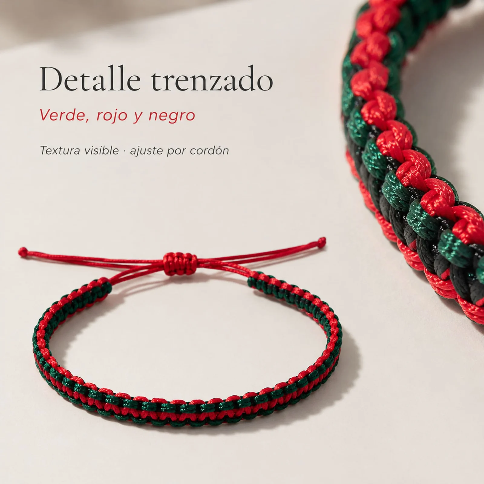PULSERA BANDERA ESPAÑA VERDE