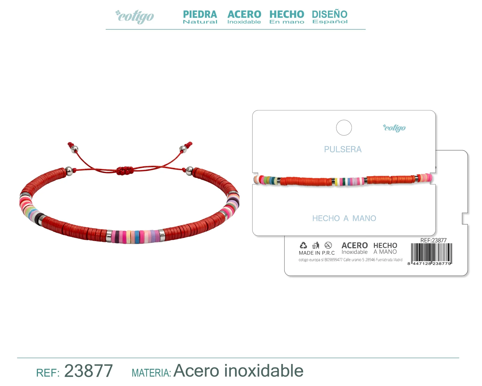 PULSERA HILO HECHO A MANO