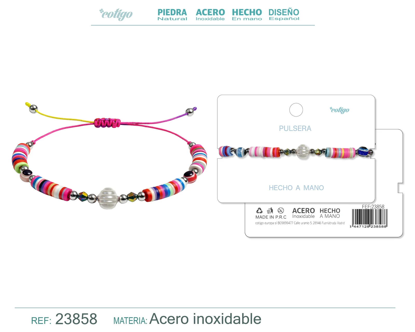 PULSERA HILO HECHO A MANO