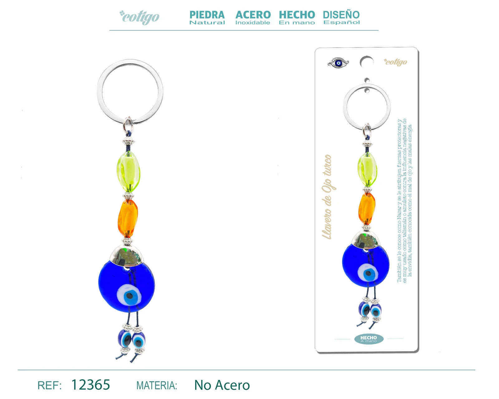 LLAVERO DE OJO TURCO
