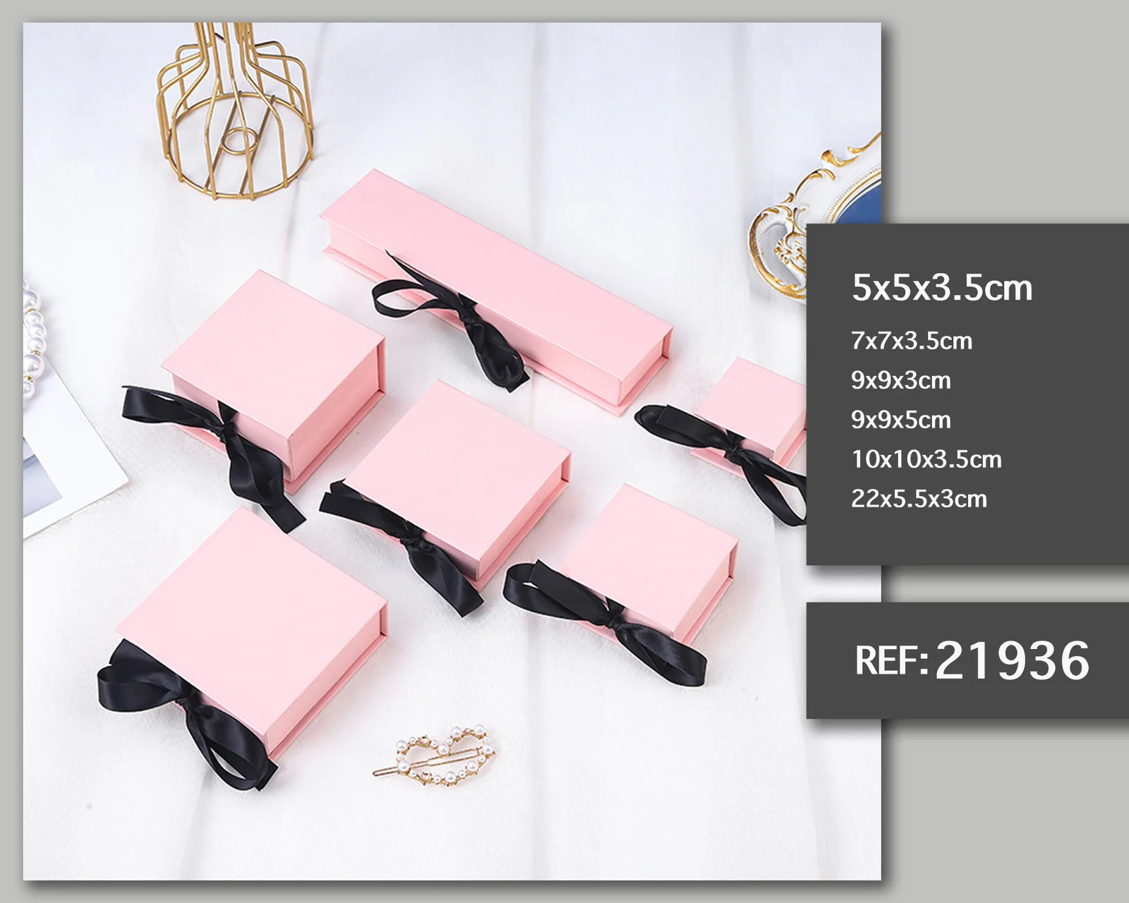 CAJA DE REGALO  5X5X3.5CM