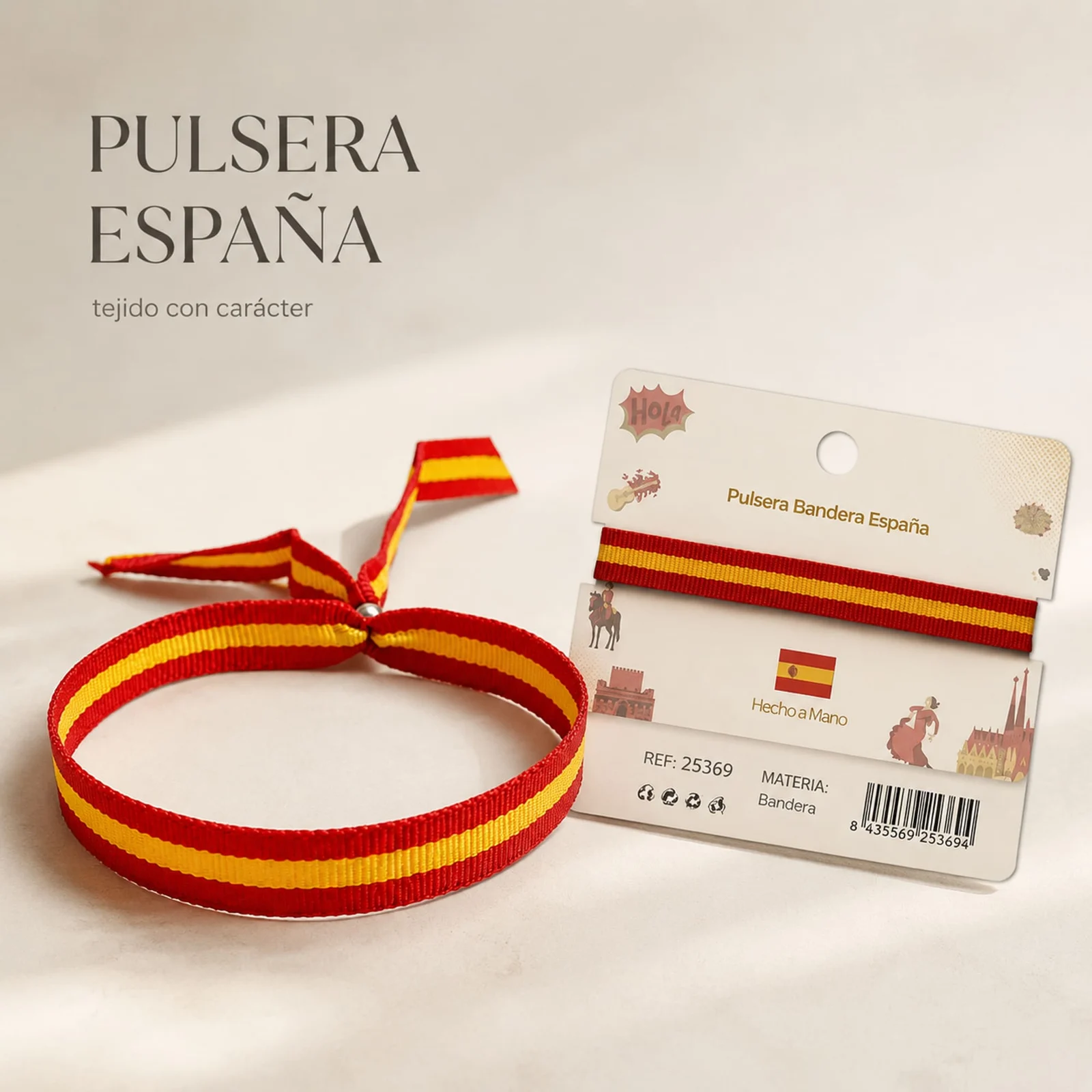 Pulsera Bandera España