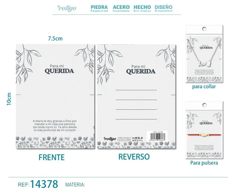 TARJETA FELICITACIÓN PARA AMOR