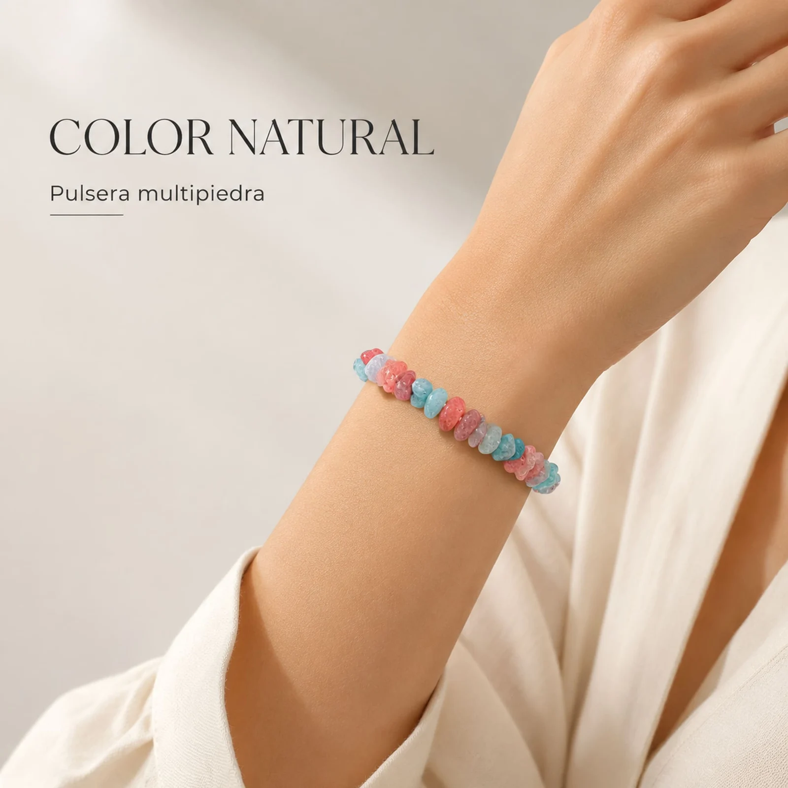 Pulsera Piedra natural Multipiedra