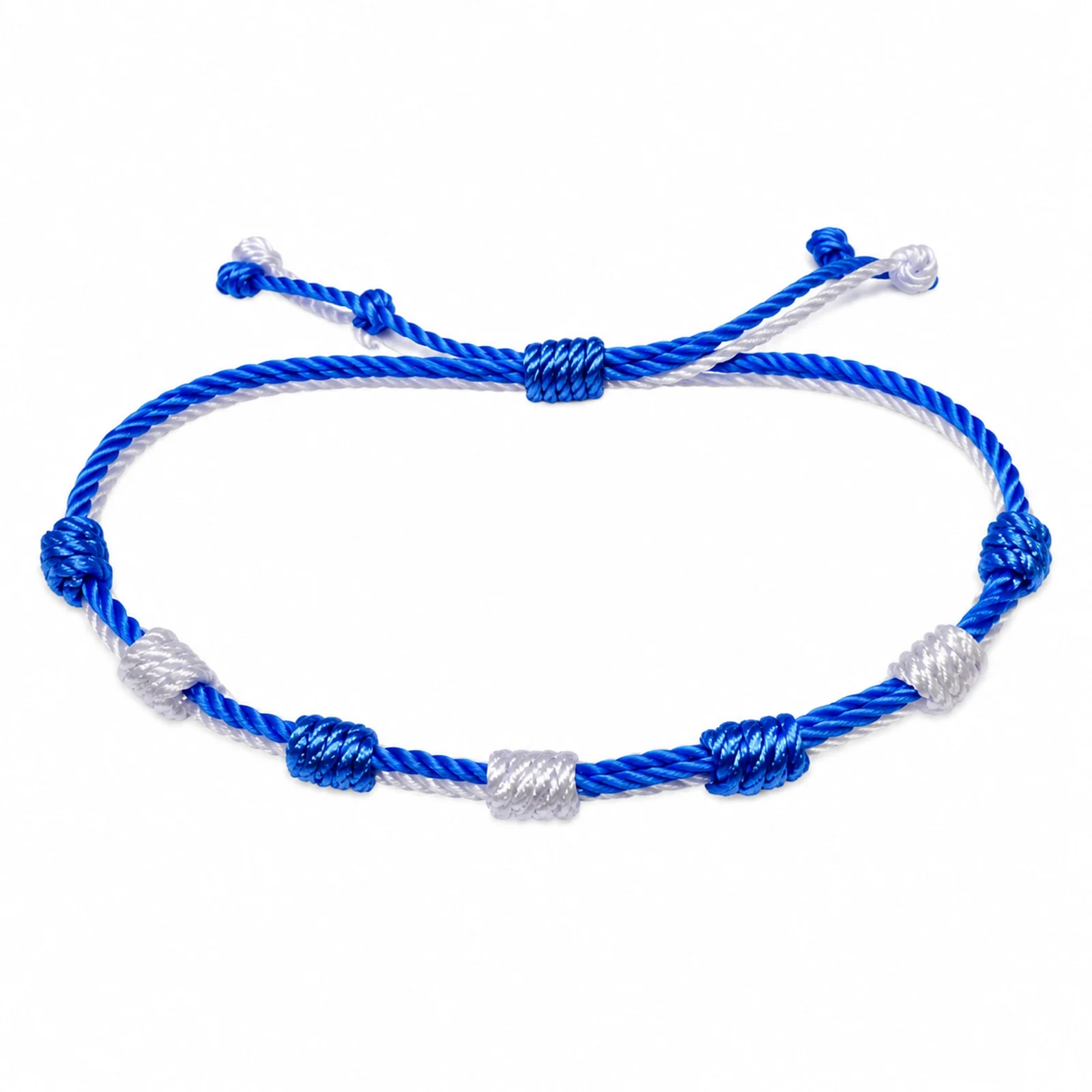 PULSERA 7 NUDOS DE BANDERA DE  ASTURIAS