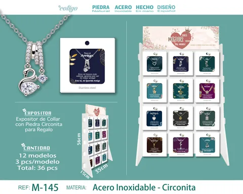 Expositor de Collar Premium pra Regalar