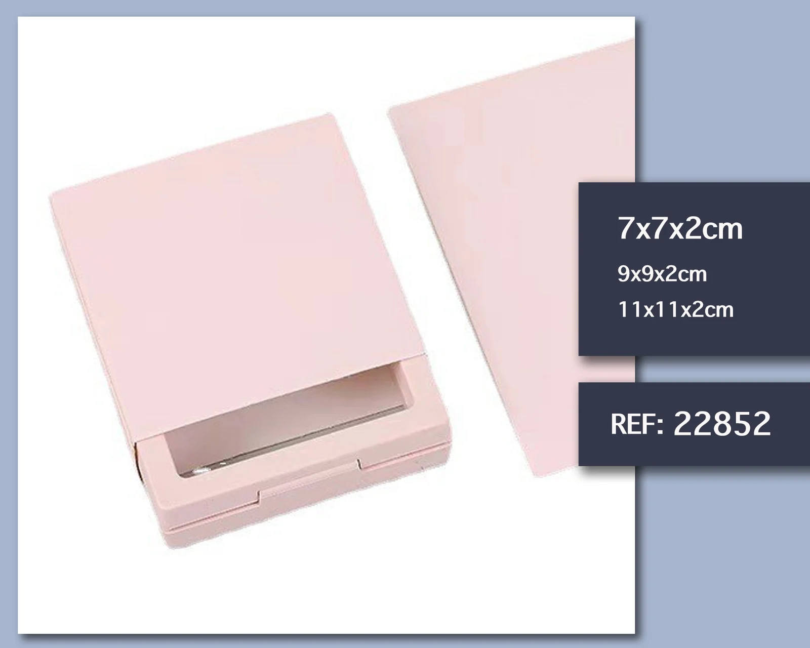 CAJA DE REGALO 7X7X2CM