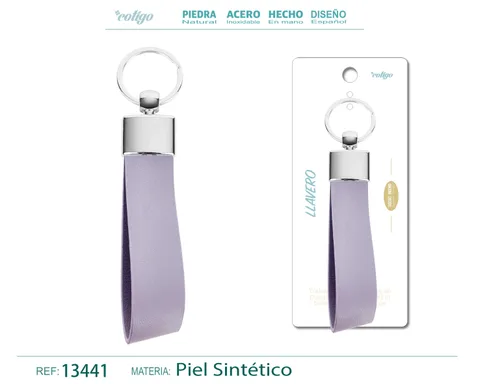 LLAVERO CUERO SINTÉTICO