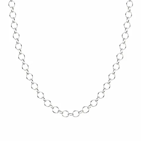 COLLAR DE CADENA ACERO PLATEADO