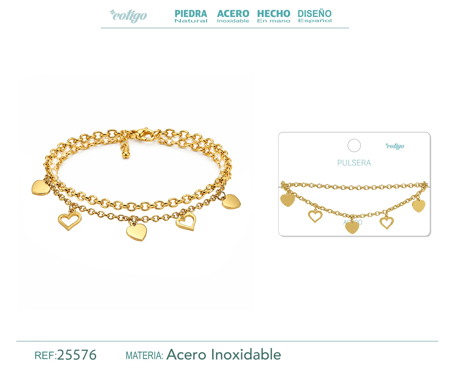 Pulsera Acero Inoxidable