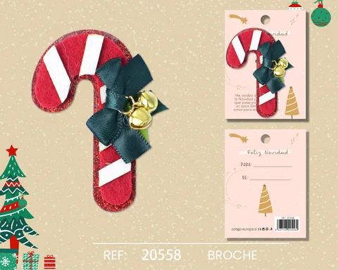 BROCHE DE NAVIDAD