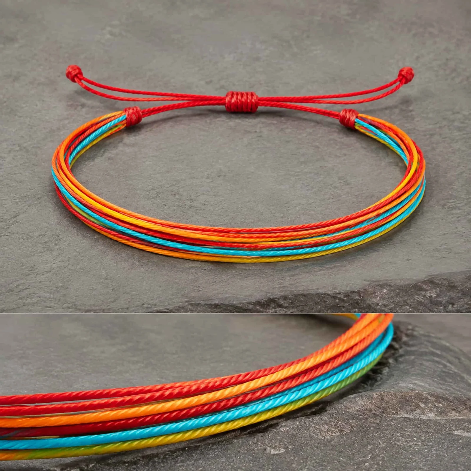 PULSERA HILO ENCERADO