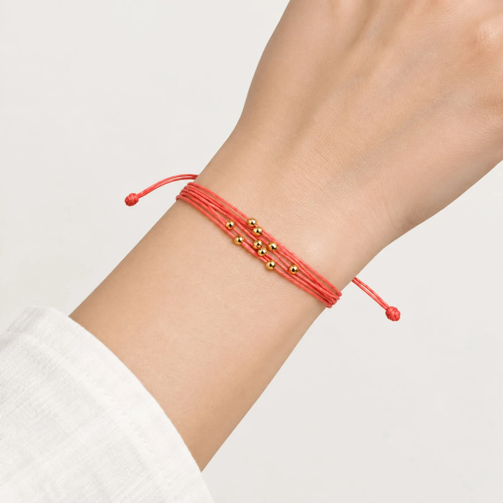 PULSERA HILO ENCERADO