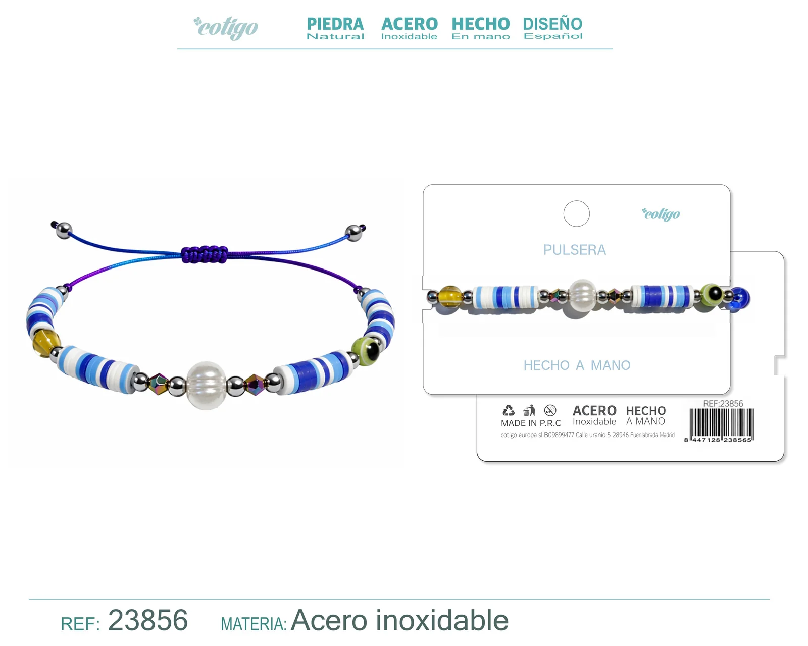 PULSERA HILO HECHO A MANO