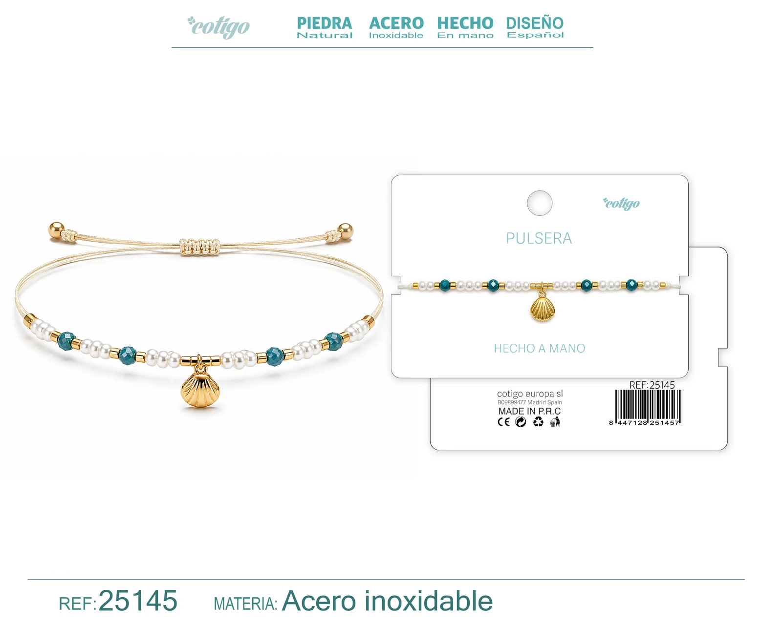 PULSERA HECHO A MANO