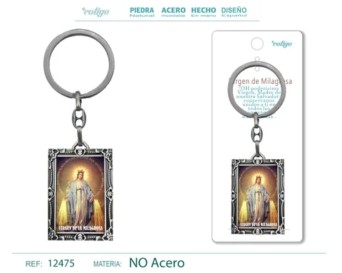 LLAVERO VIRGEN DE LA MILAGROSA