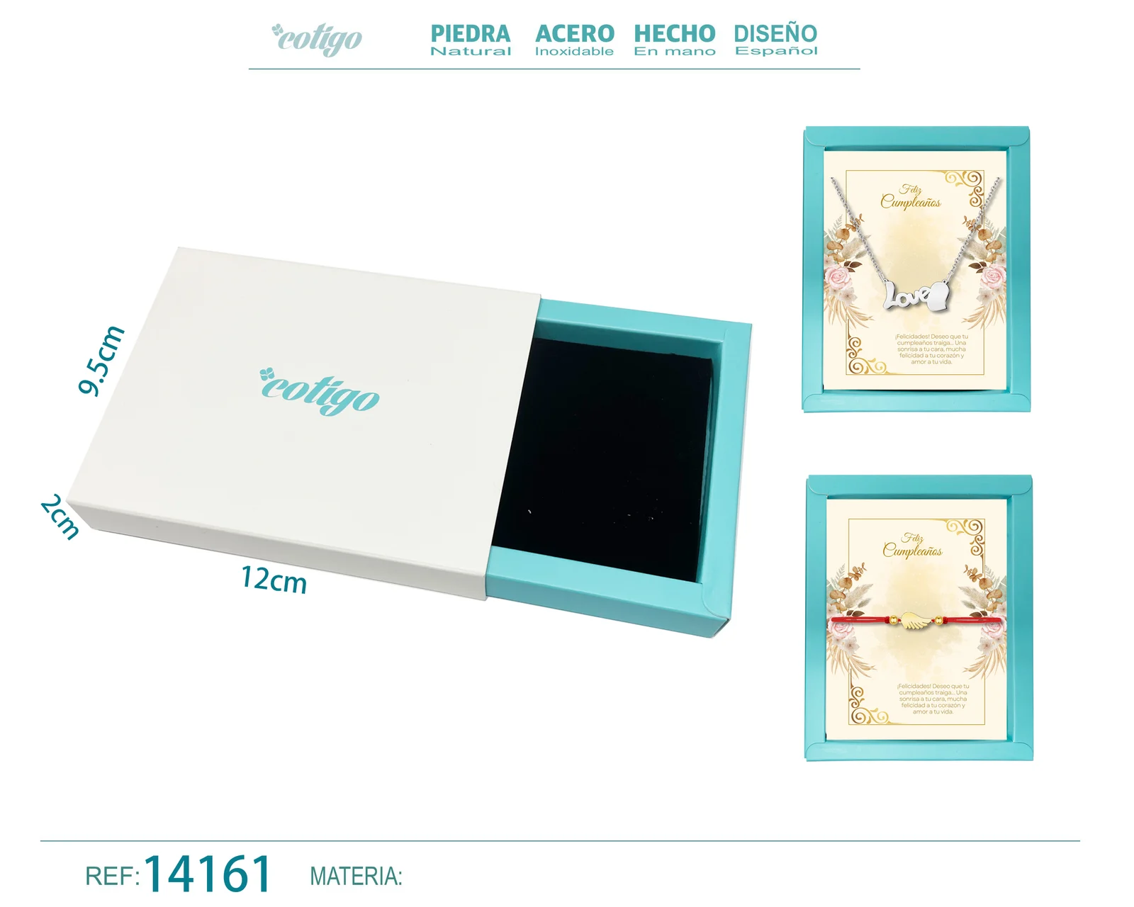 CAJA DE REGALO 9.5*12*2CM