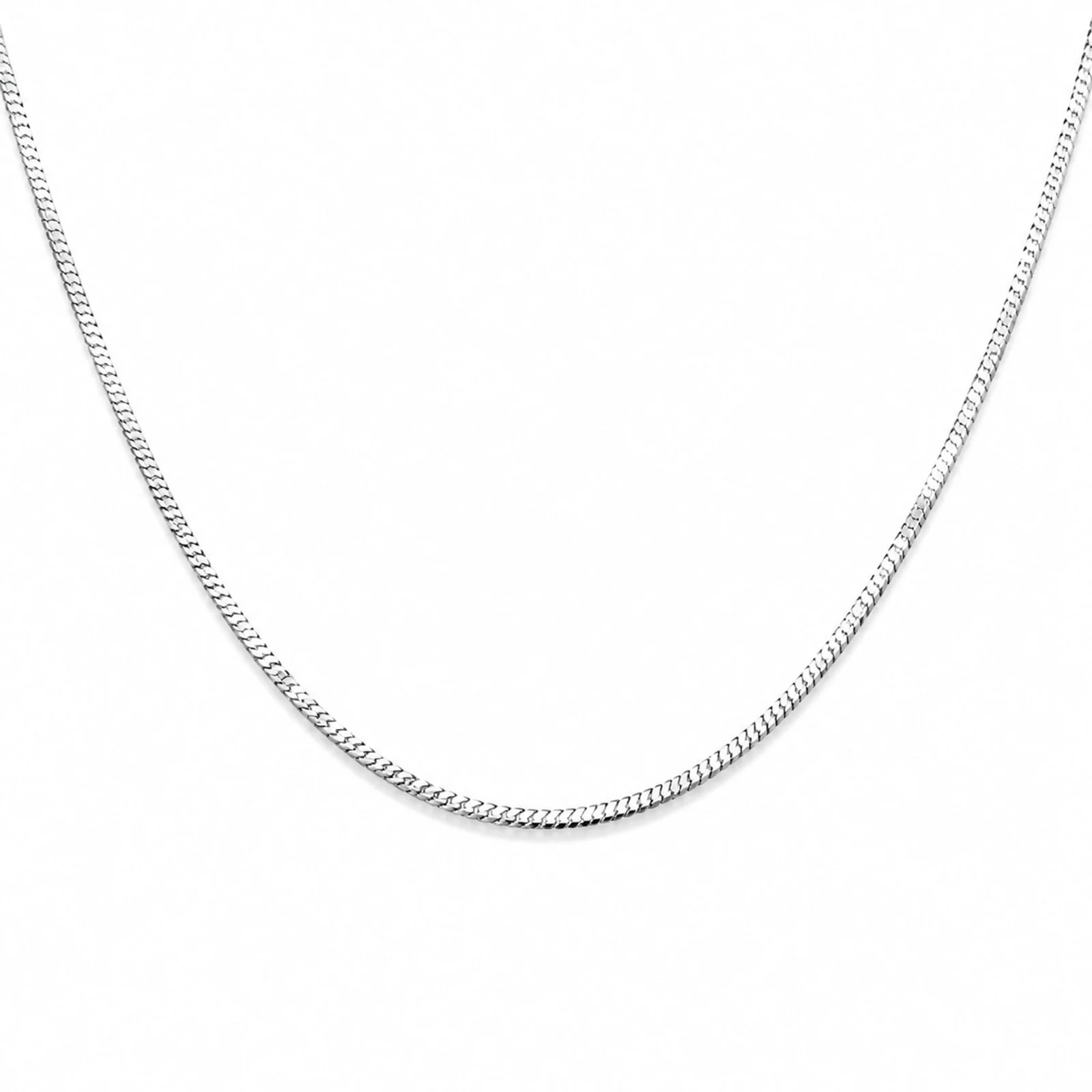 COLLAR DE CADENA ACERO PLATEADO