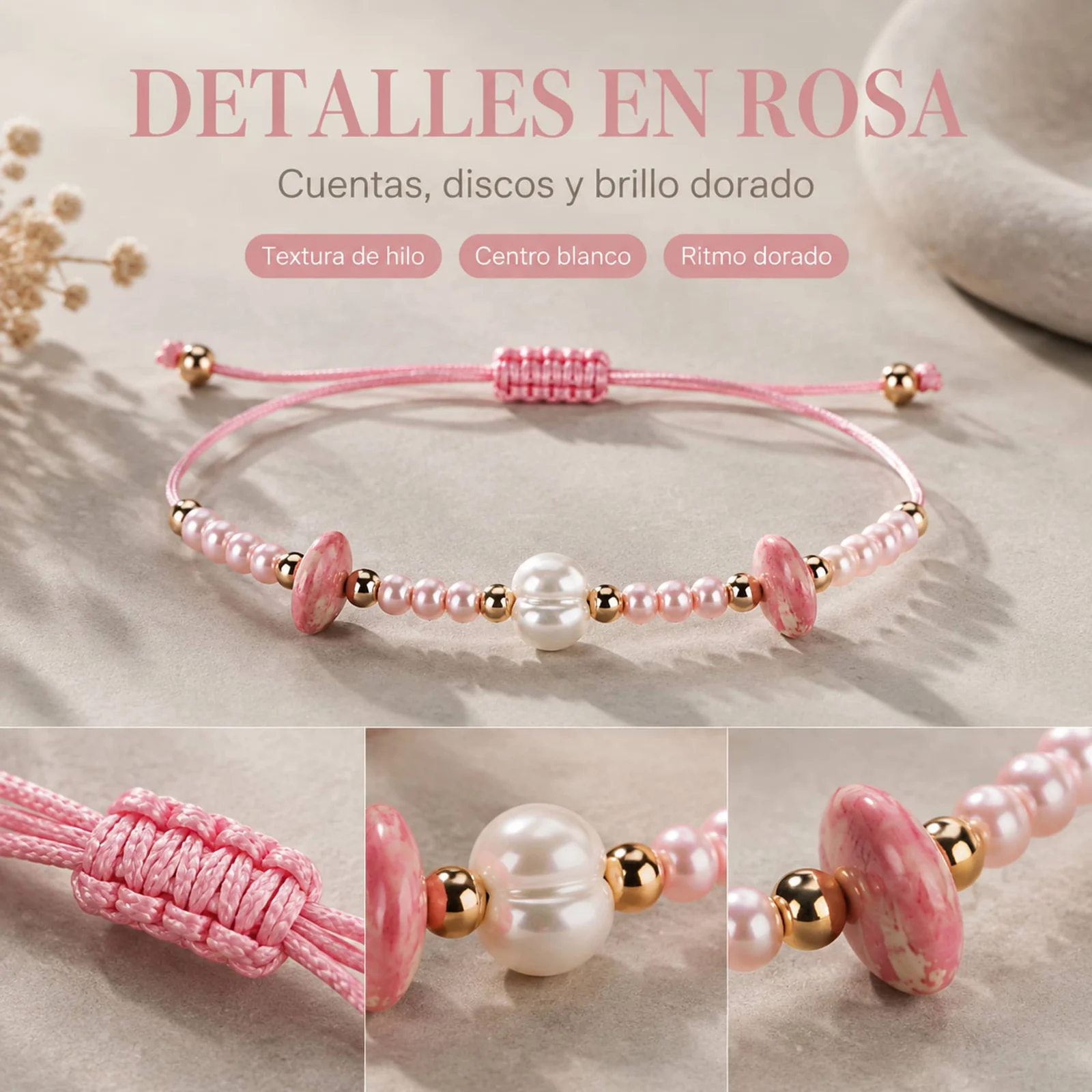 PULSERA HECHO A MANO