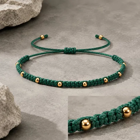 PULSERA HILO ENCERADO