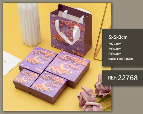 CAJA DE REGALO 5X5X3CM