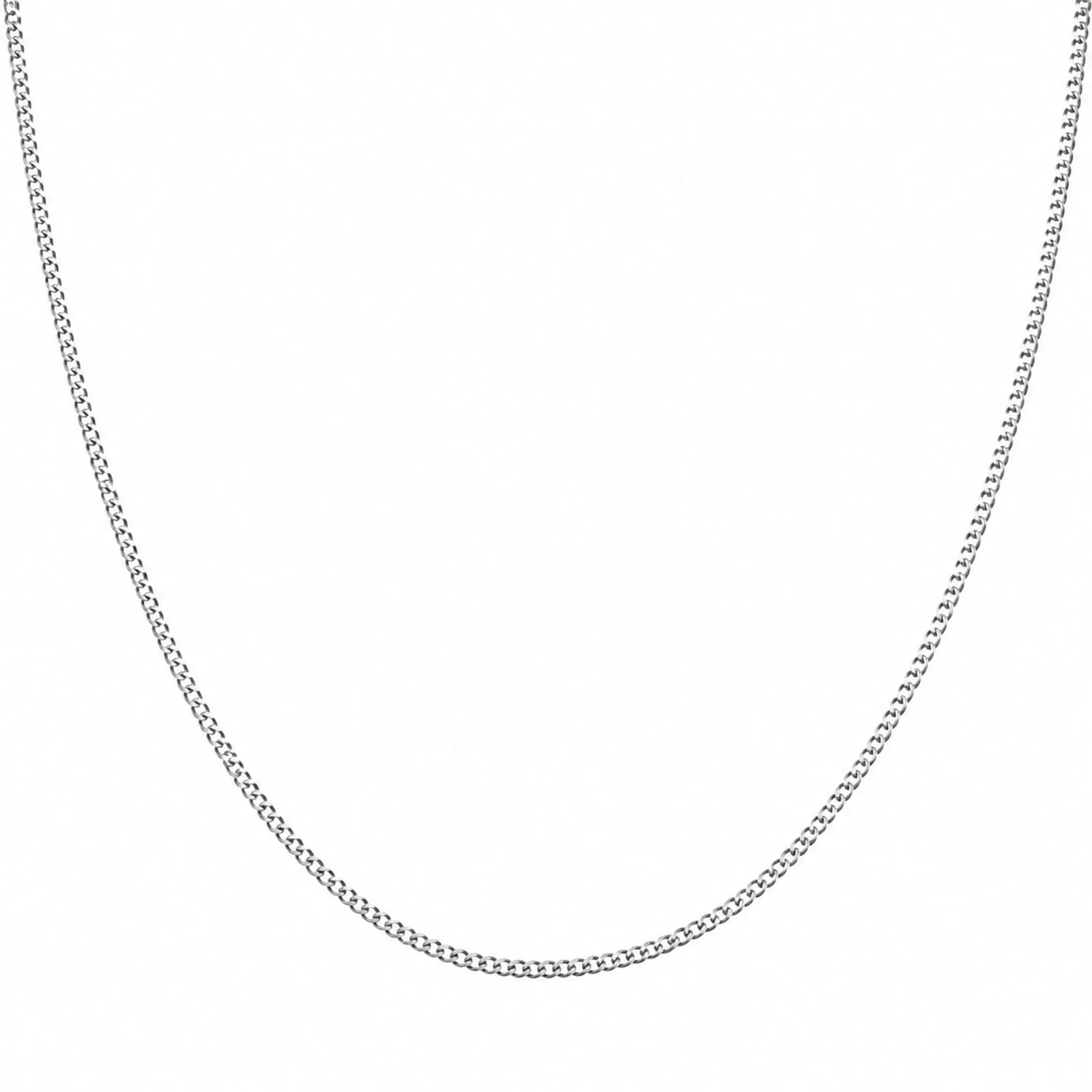 COLLAR DE CADENA ACERO PLATEADO
