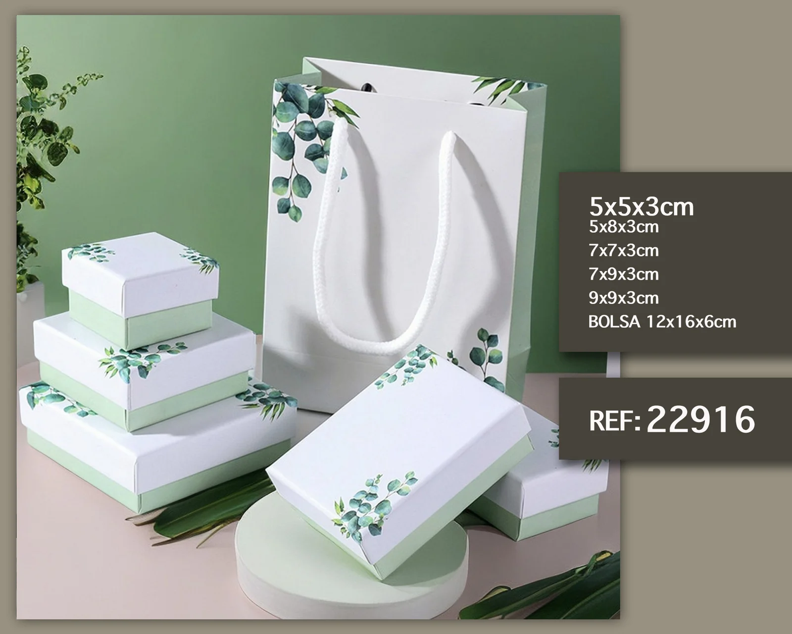 CAJA DE REGALO 5X5X3CM