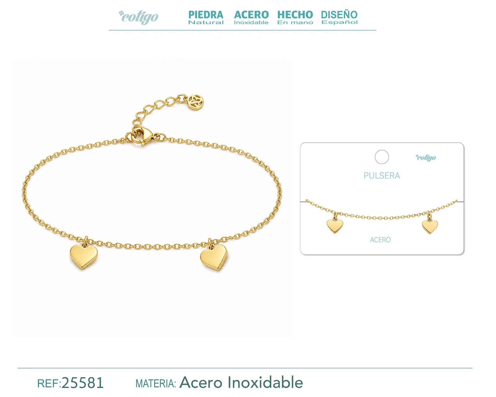 Pulsera Acero Inoxidable