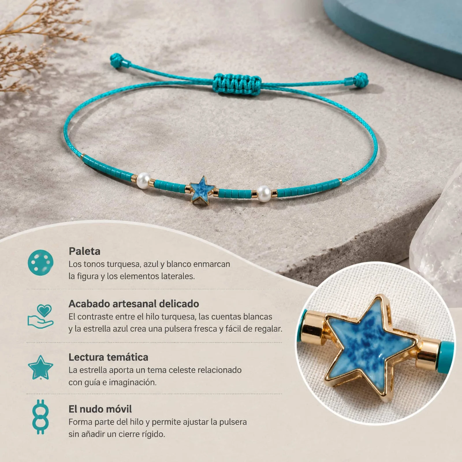 PULSERA HECHO A MANO