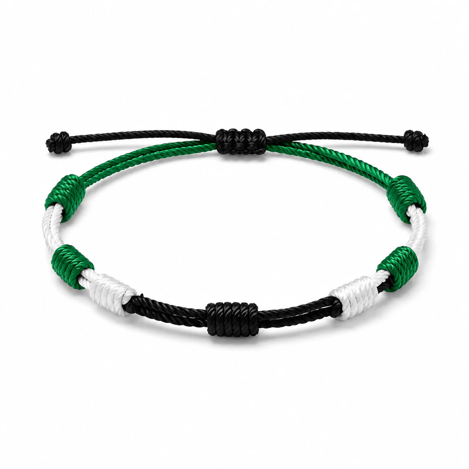 PULSERA 7 NUDOS DE BANDERA DE  EXTREMADURA