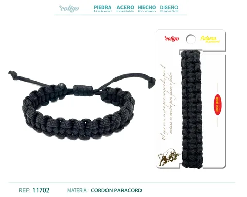 PULSERA PARACORD TRENZADO