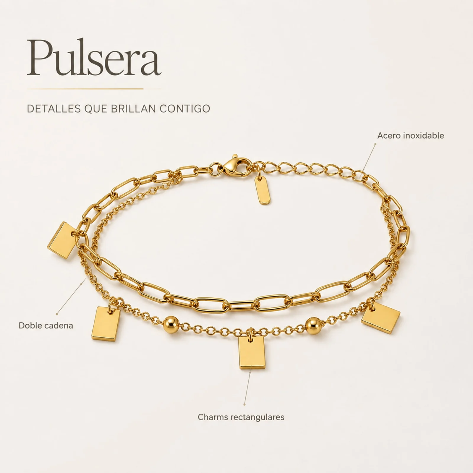 Pulsera Acero Inoxidable