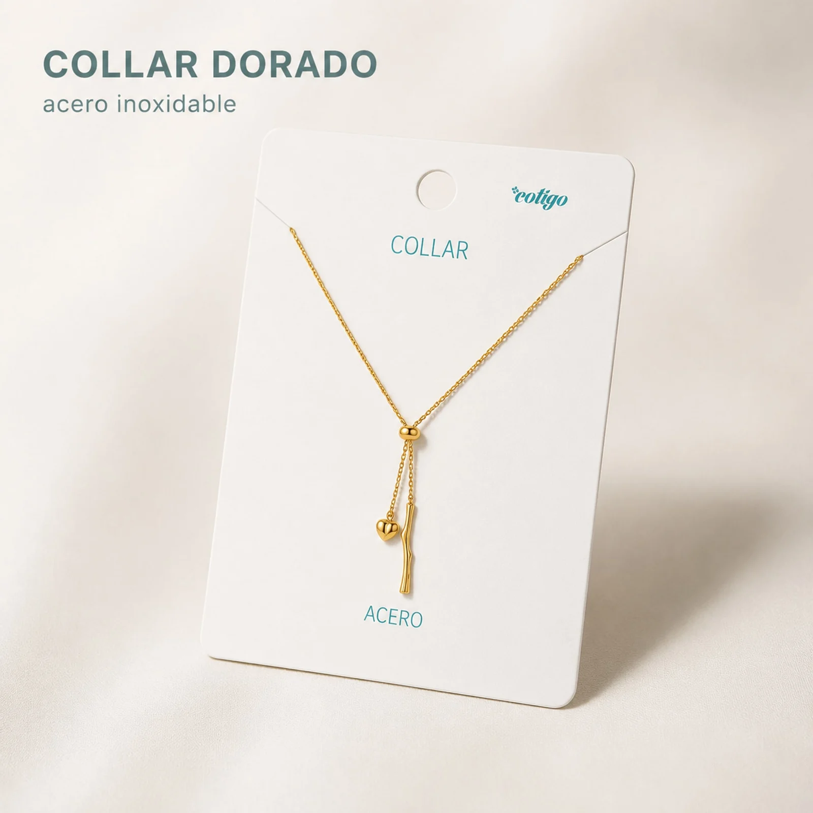Collar Acero Inoxidable