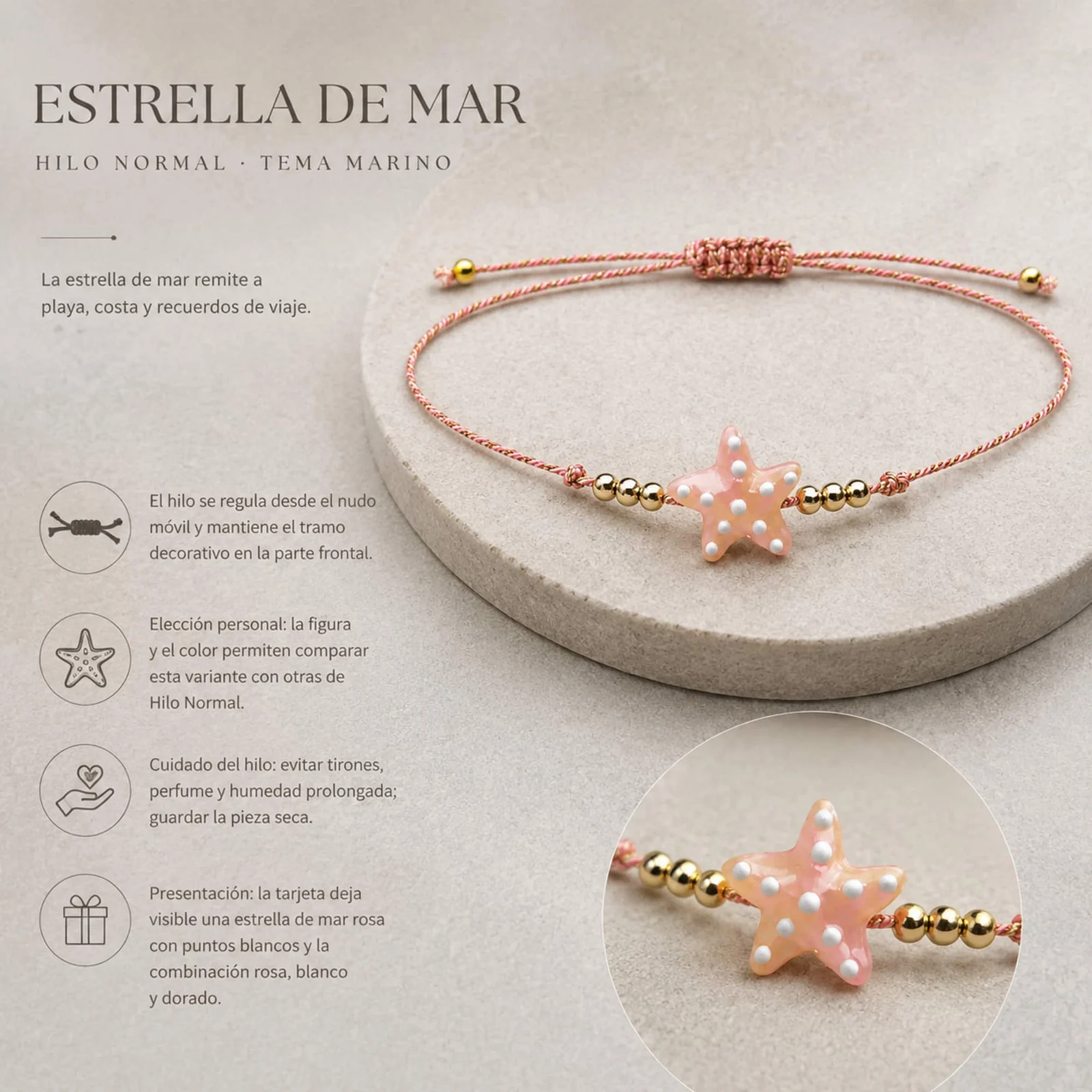 PULSERA HECHO A MANO