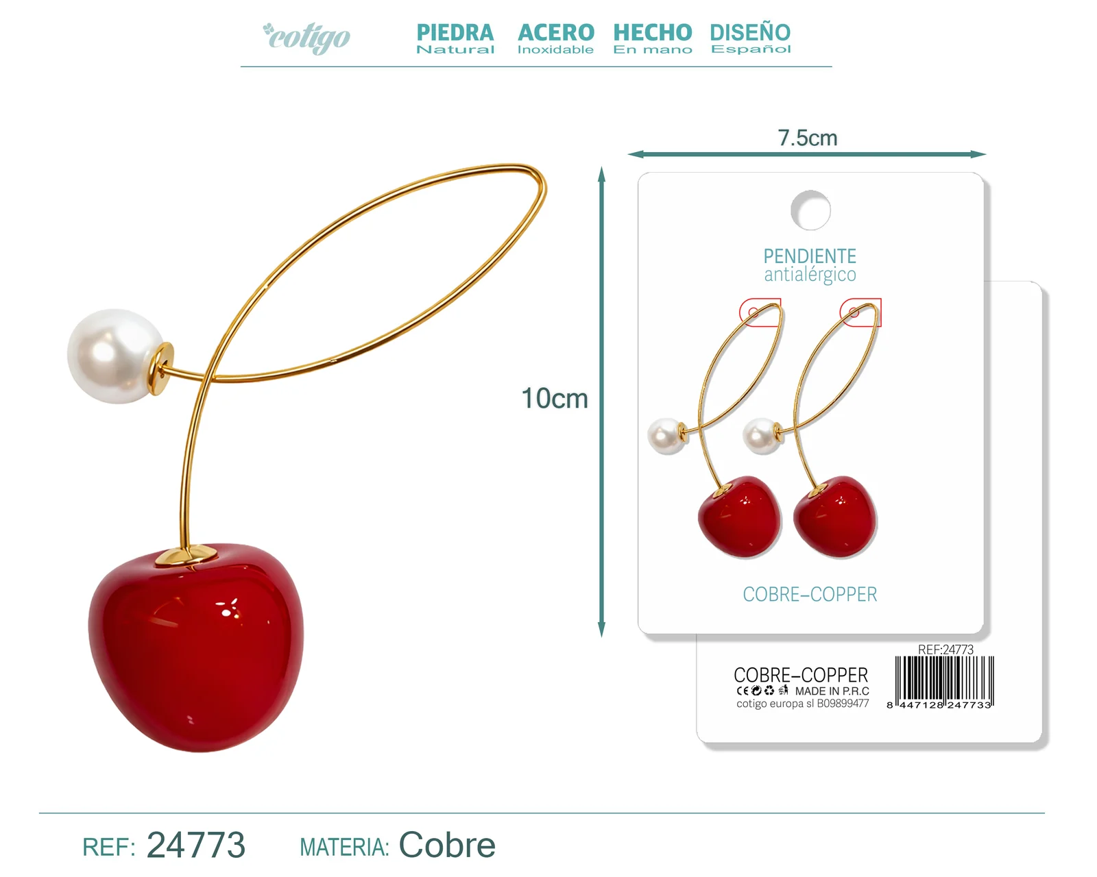 PENDIENTE DE CEREZA