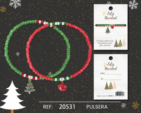 PULSERA DE NAVIDAD