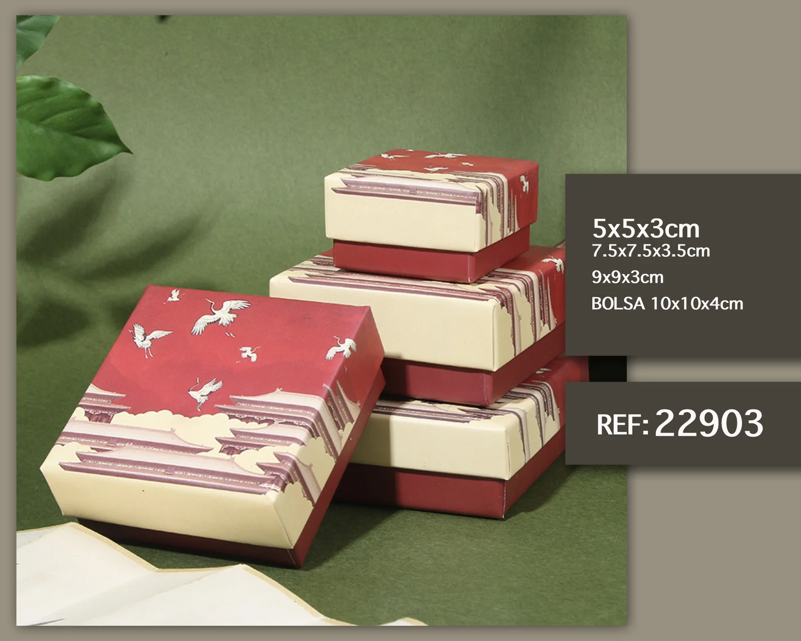 CAJA DE REGALO 5X5X3CM