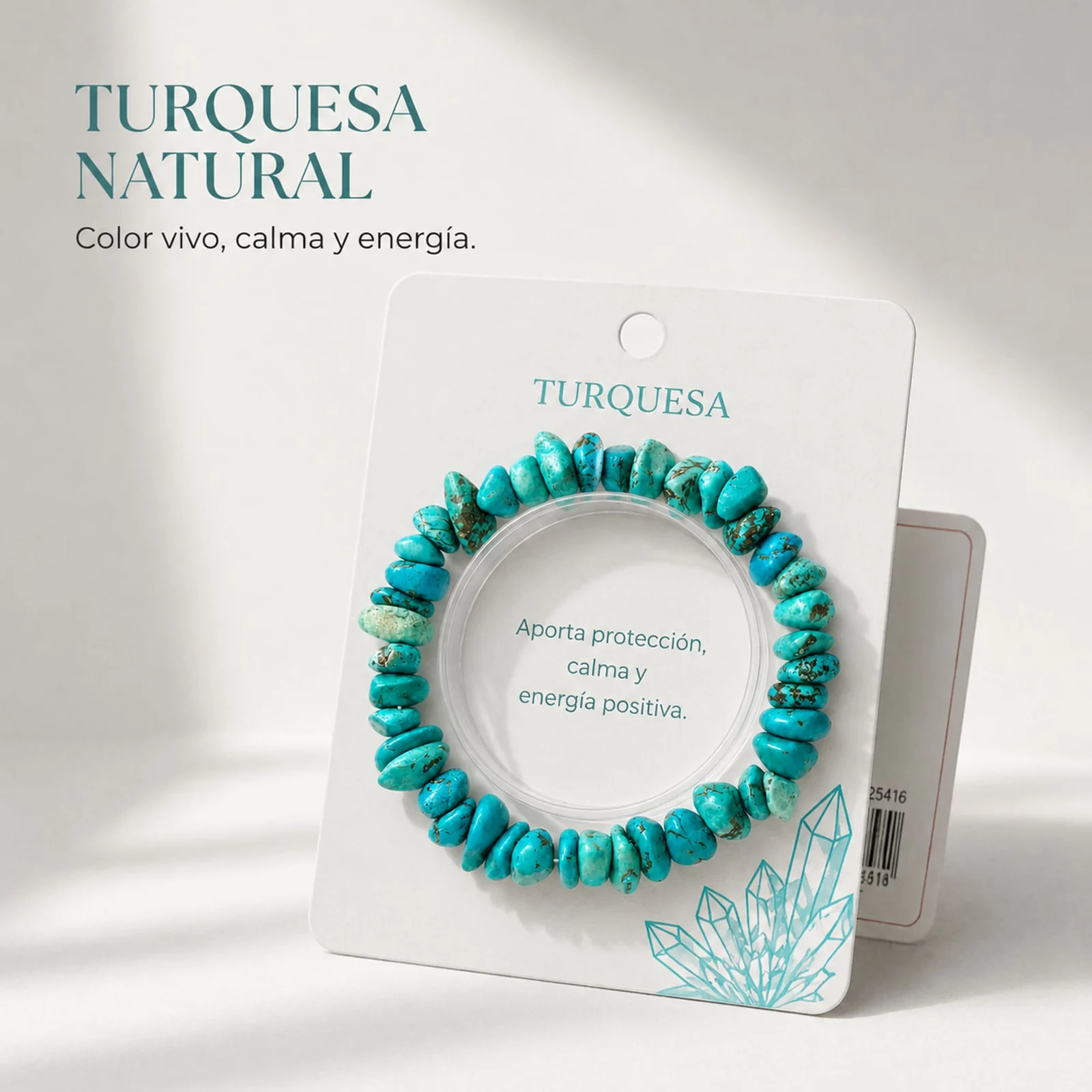 Pulsera Piedra natural Turquesa