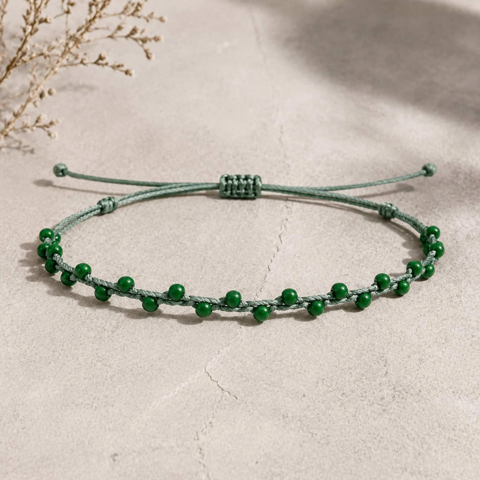 PULSERA HILO ENCERADO