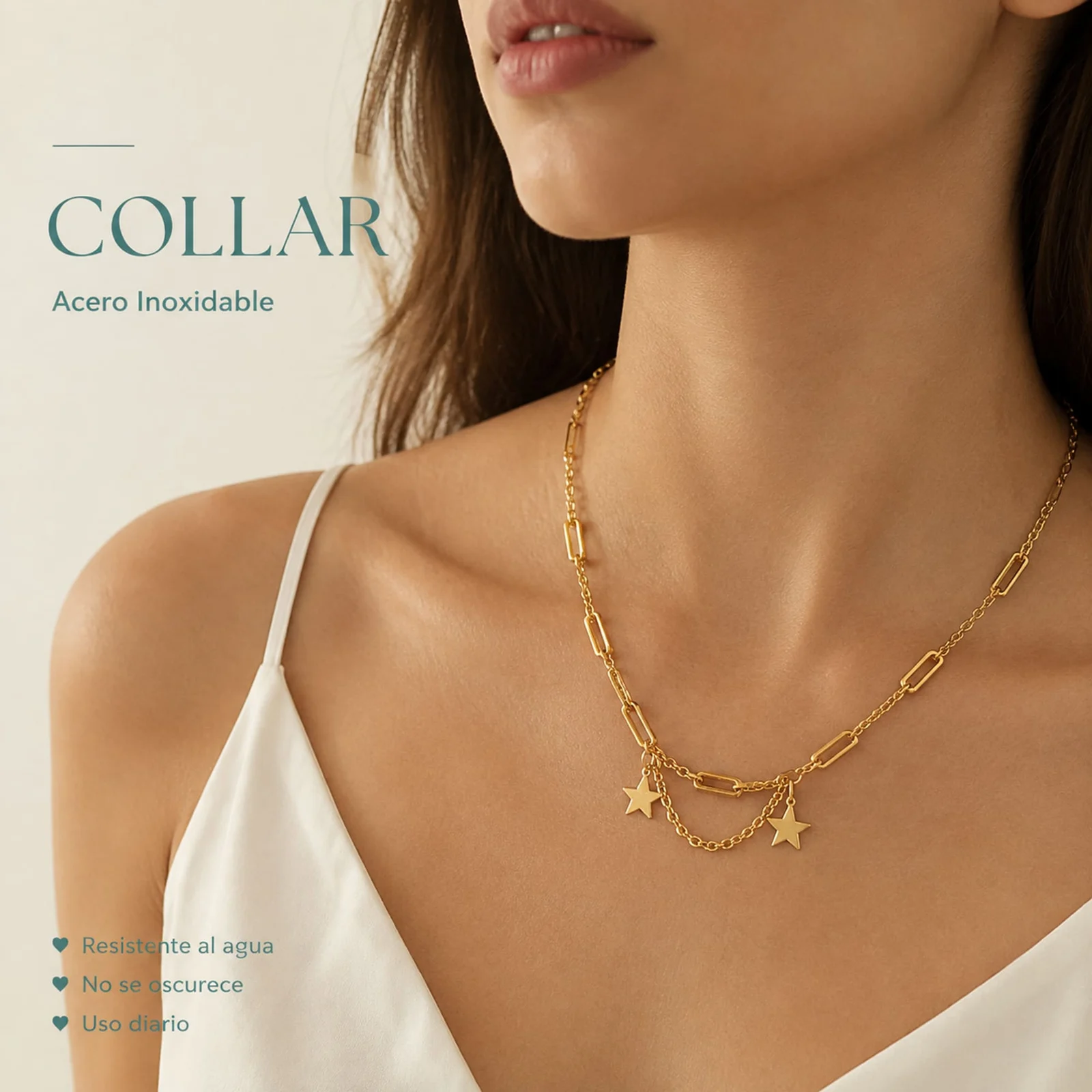 Collar Acero Inoxidable