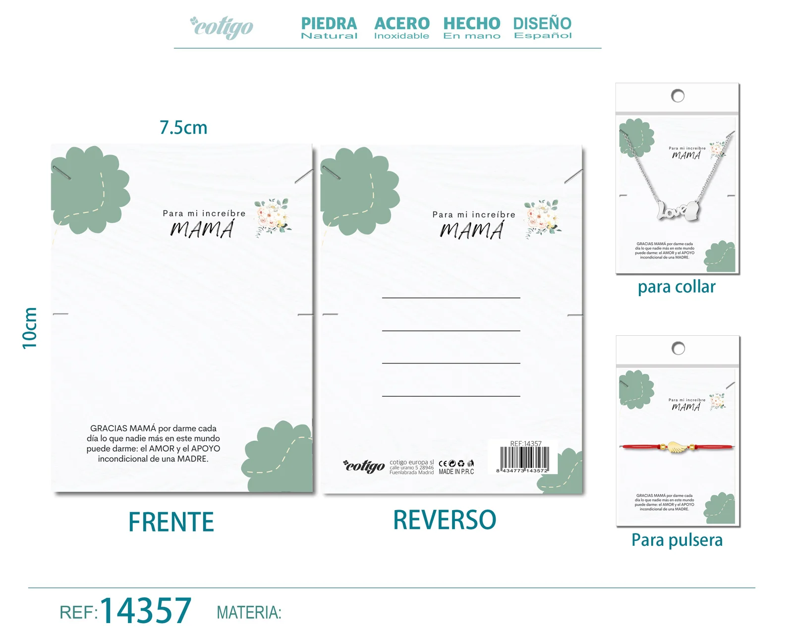 TARJETA FELICITACIÓN PARA MAMÁ