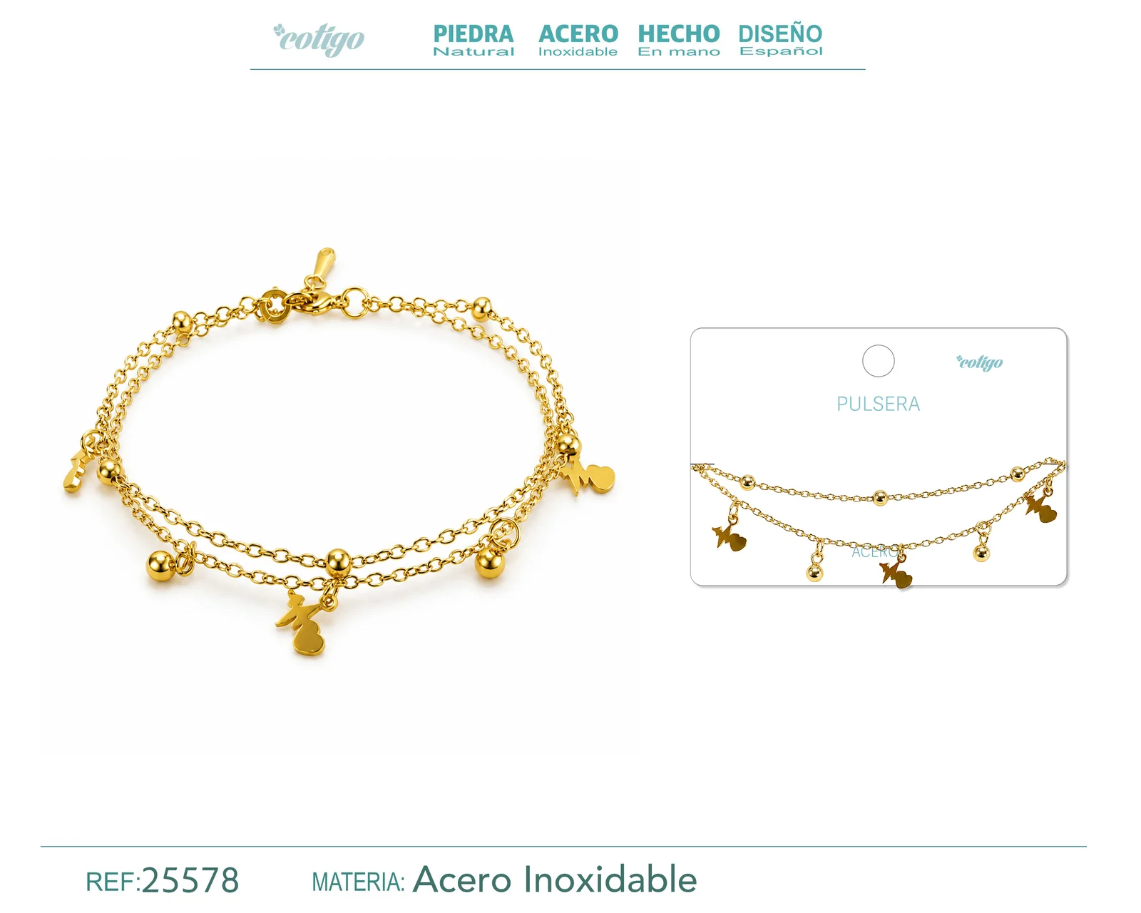 Pulsera Acero Inoxidable