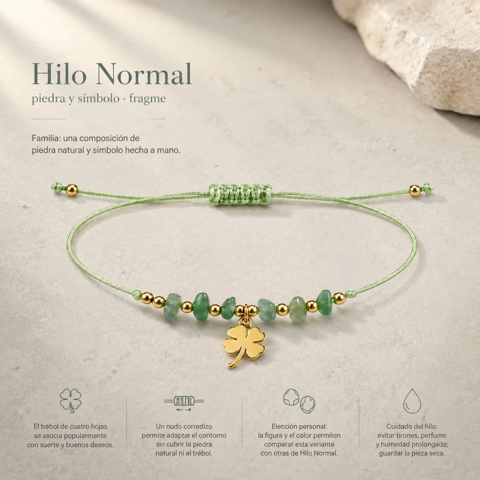 PULSERA HECHO A MANO
