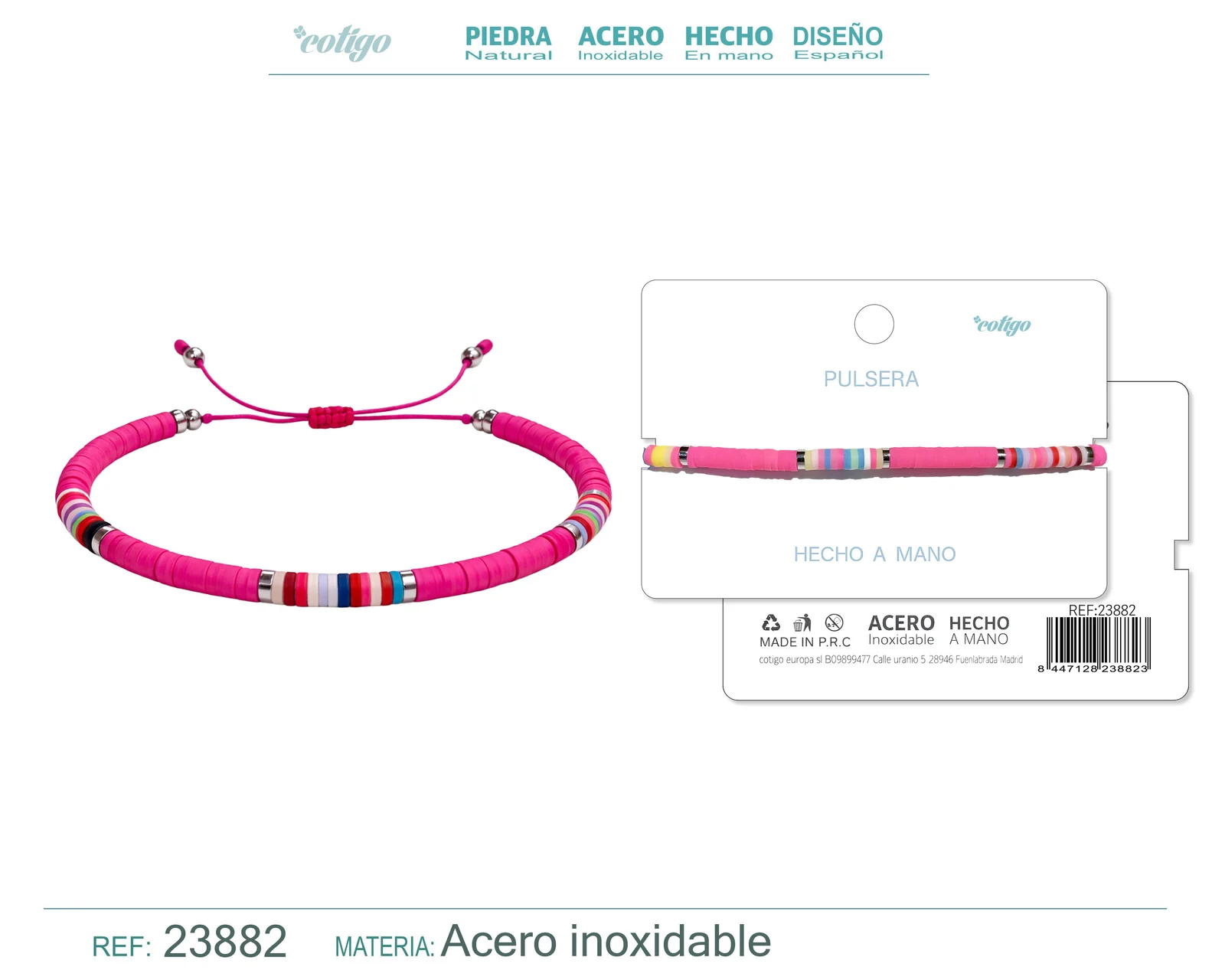 PULSERA HILO HECHO A MANO
