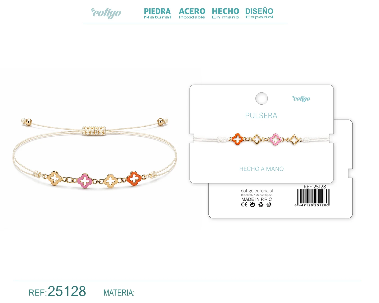 PULSERA HECHO A MANO