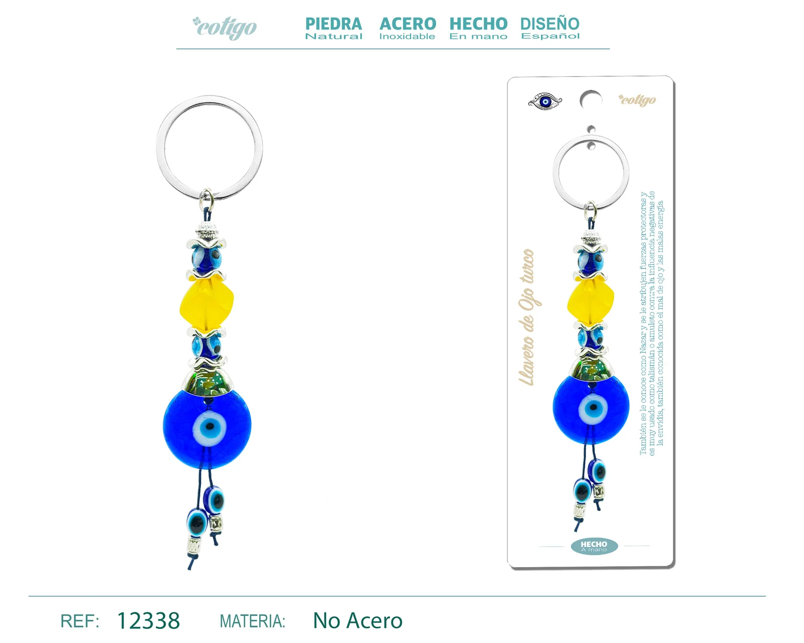 LLAVERO DE OJO TURCO