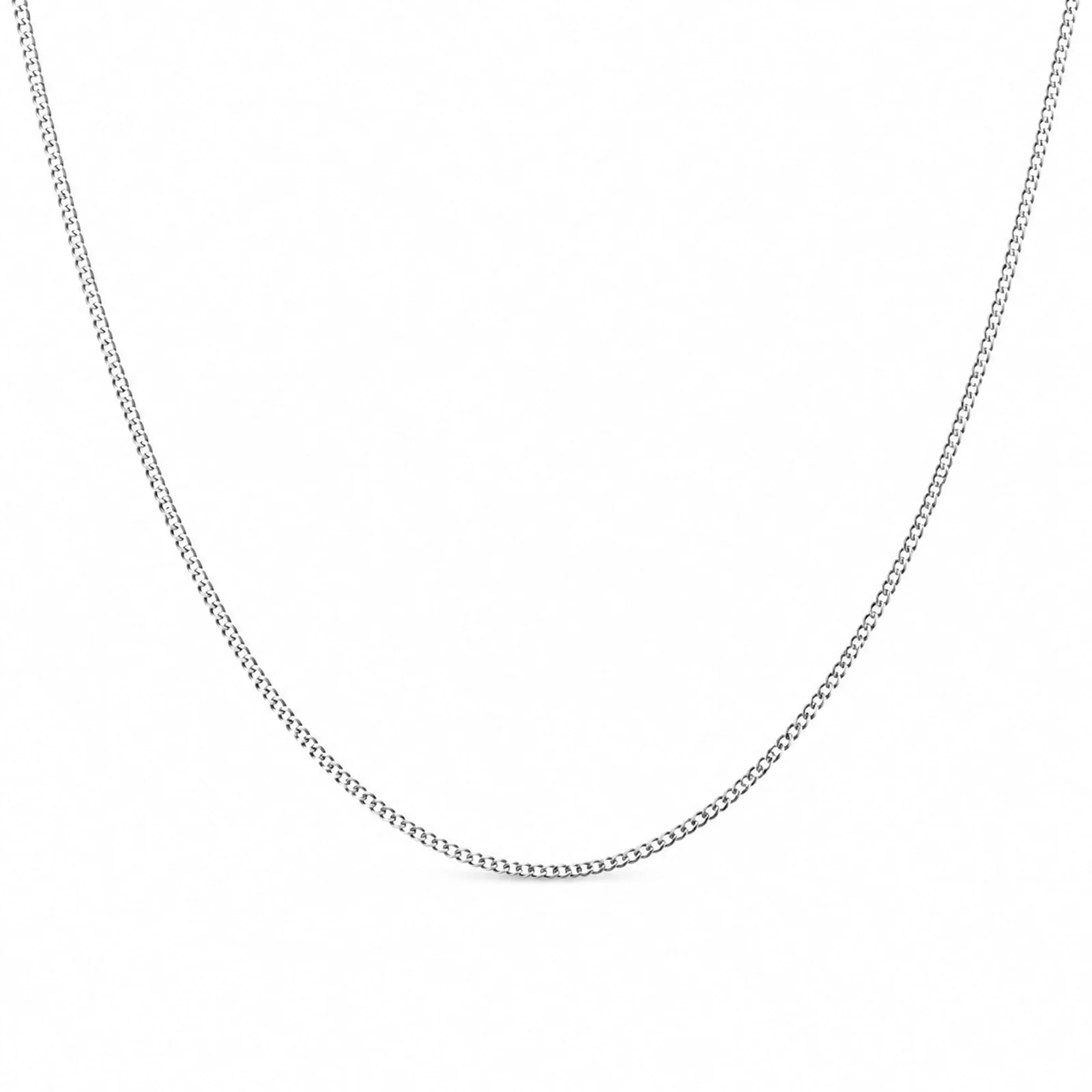 COLLAR DE CADENA ACERO PLATEADO