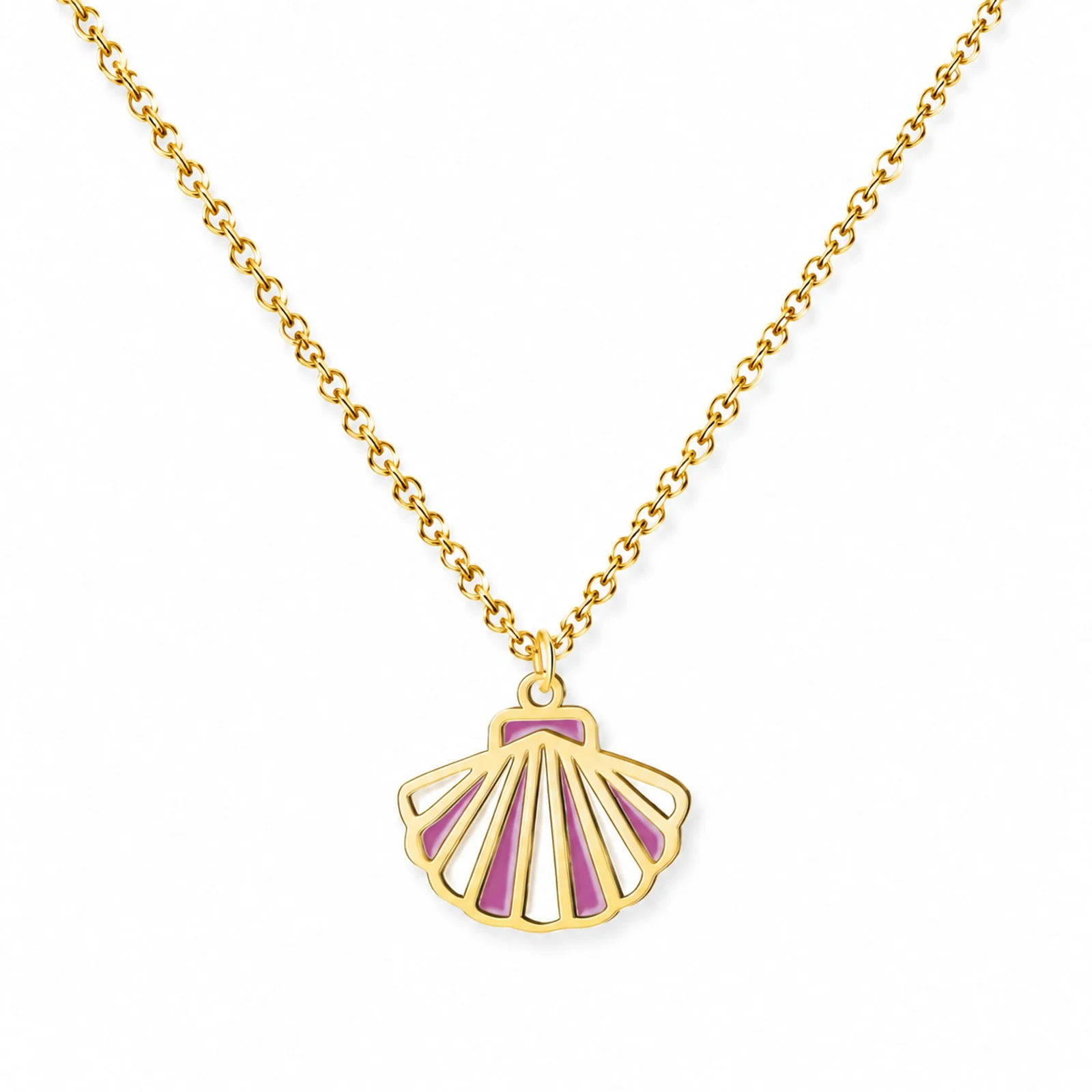 COLLAR NIÑA ACERO COLOR DORADO