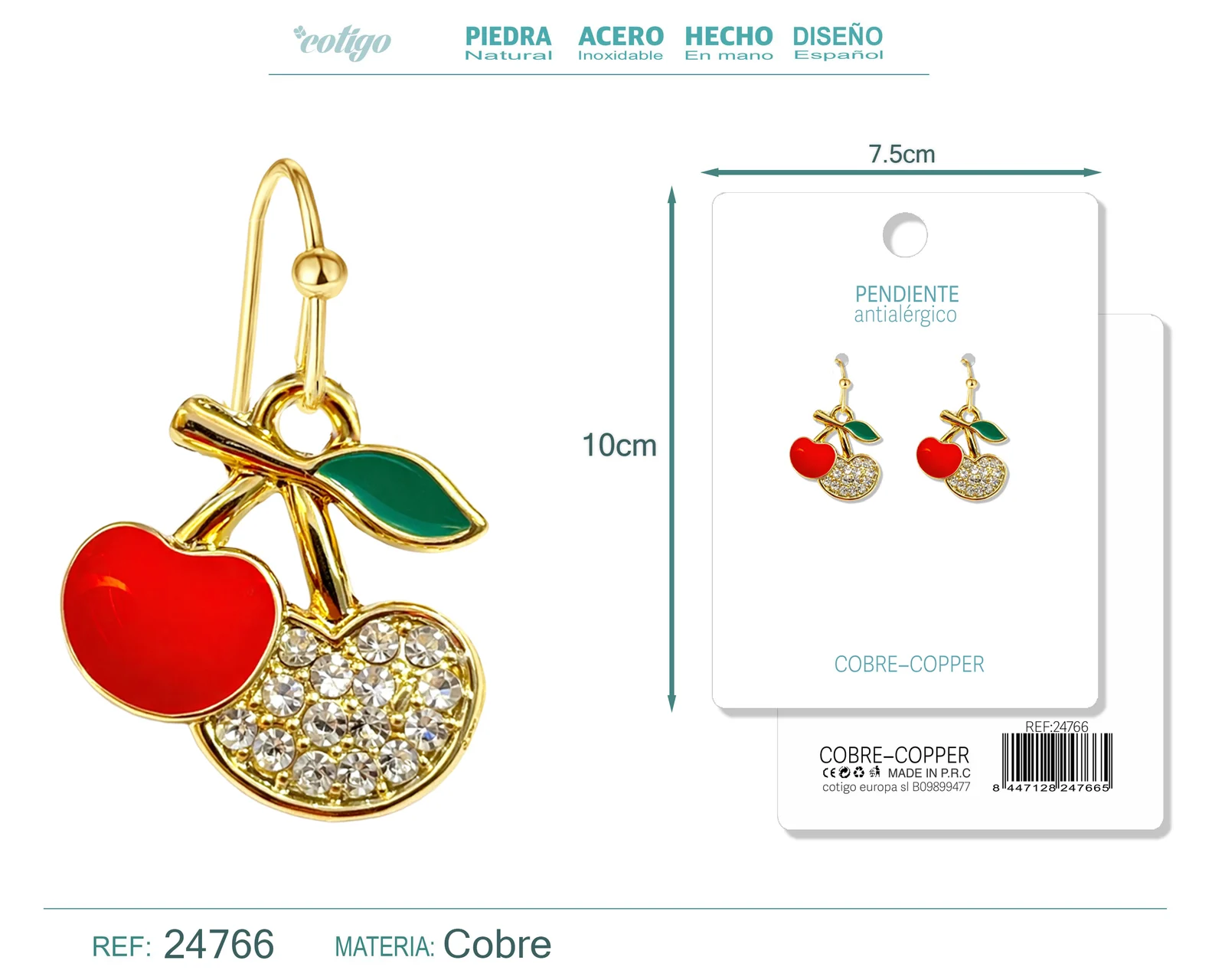 PENDIENTE DE CEREZA